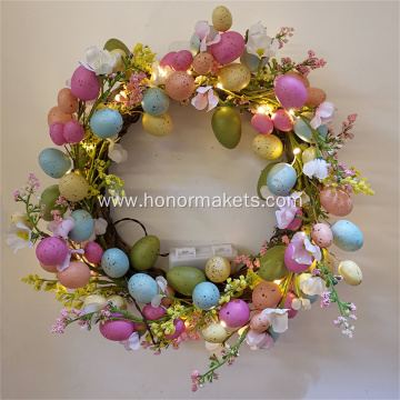 Easter Egg garland with LED lights